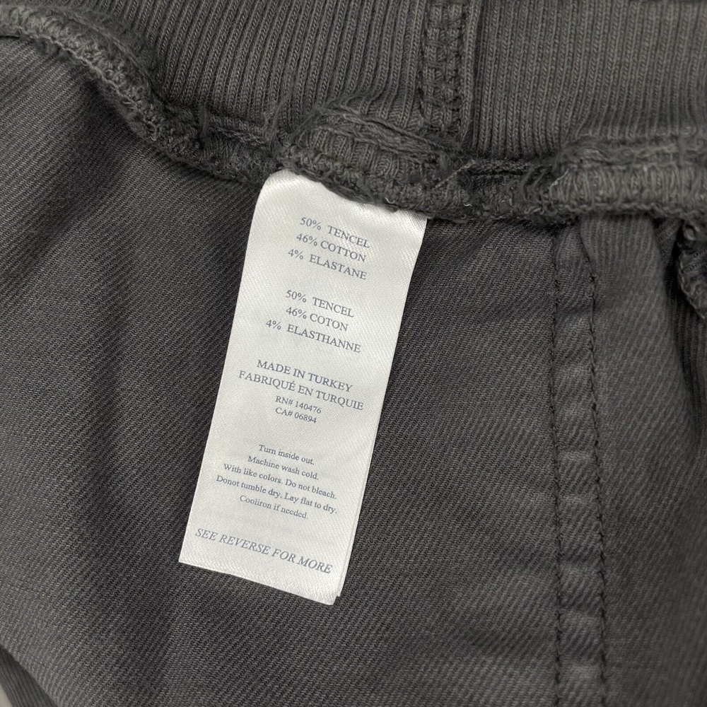 FAHERTY Brand Men's Traveler Pants Rugged Grey Size Small Drawstring Chino - Picture 5 of 9